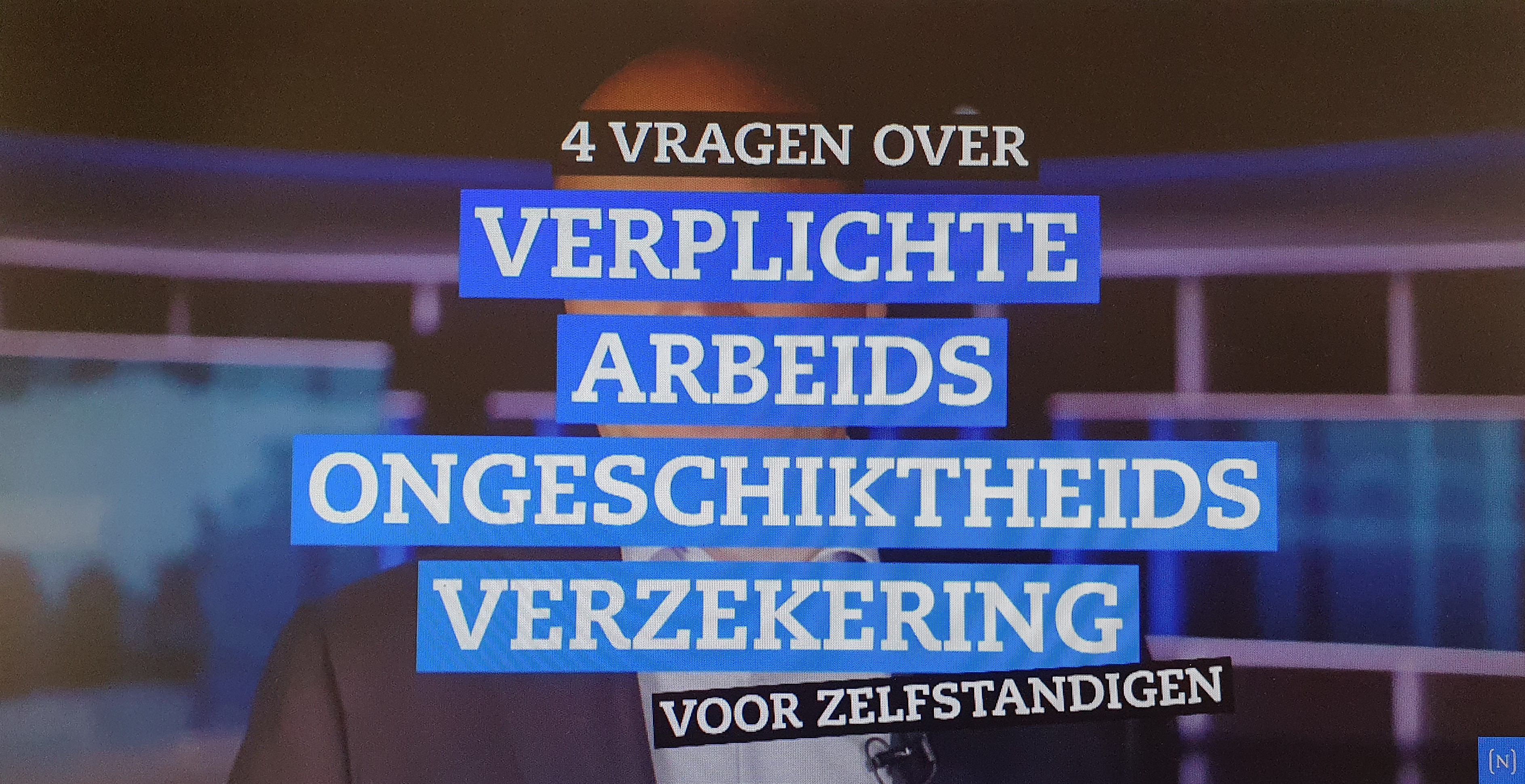 Vier vragen over de arbeidsongeschiktheidsverzekering voor zelfstandigen